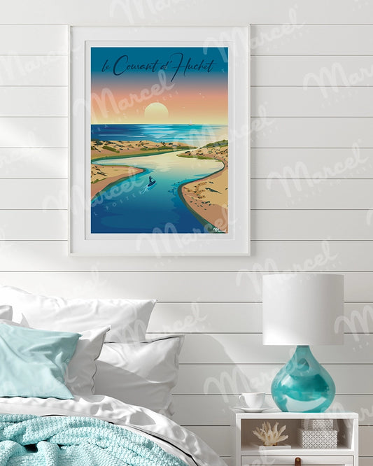 Affiche "Courant d'Huchet"