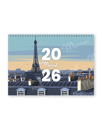 Calendrier 2026 "PARIS"