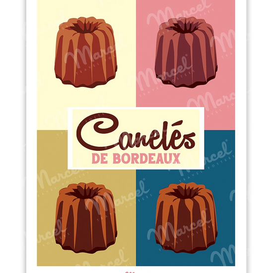BORDEAUX "Les 4 Canelés"