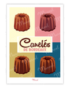 BORDEAUX "Les 4 Canelés"