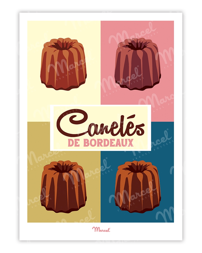 BORDEAUX "Les 4 Canelés"