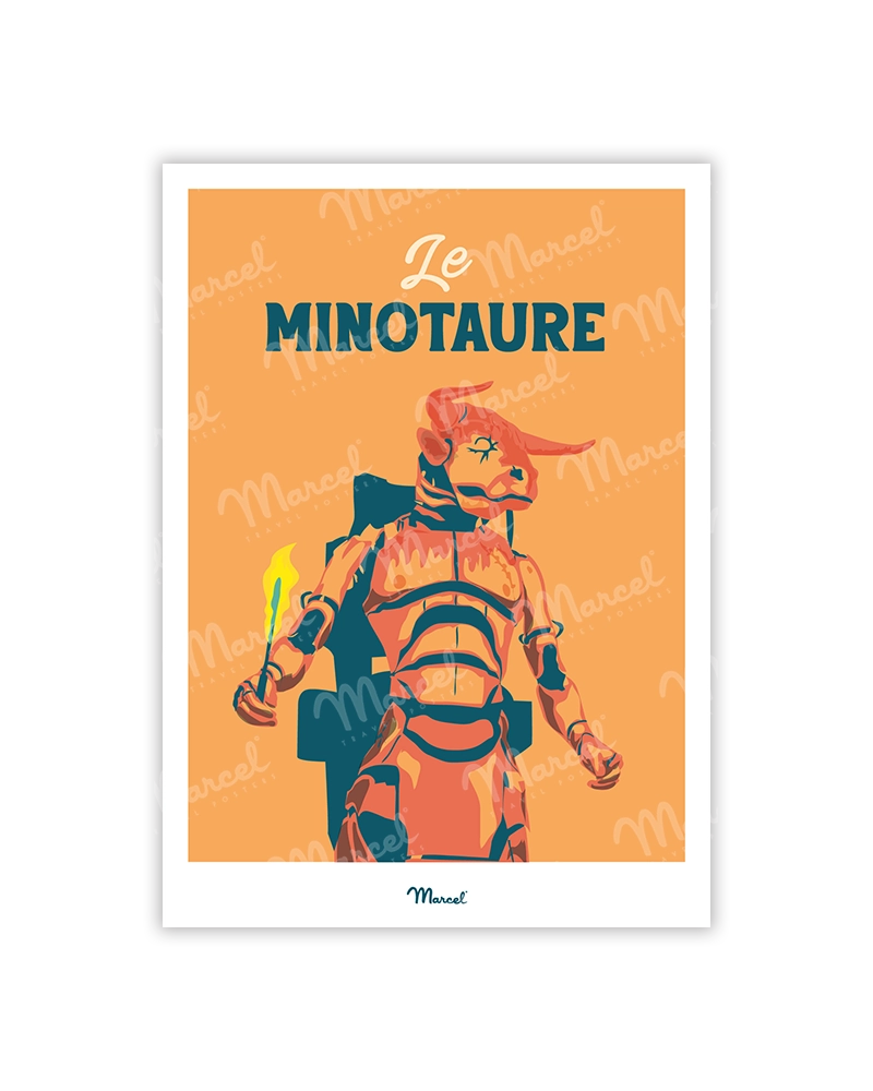 carte postale toulouse minotaure
