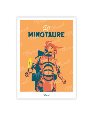 carte postale toulouse minotaure