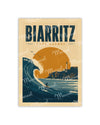 Carte Postale BIARRITZ "Surf La Grande Plage"