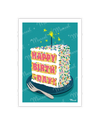 Carte de Voeux "Happy Birthday"
