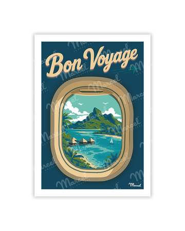 Carte de Voeux "Bon voyage"
