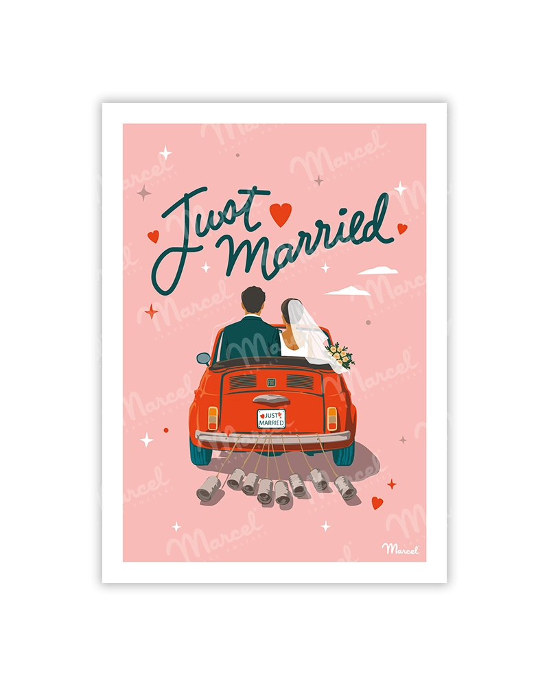 Carte de Voeux "Just Married"