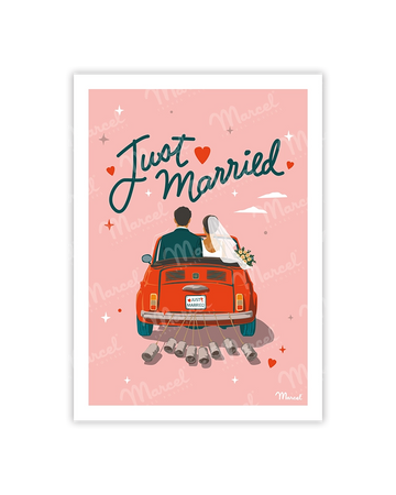 Carte de Voeux "Just Married"