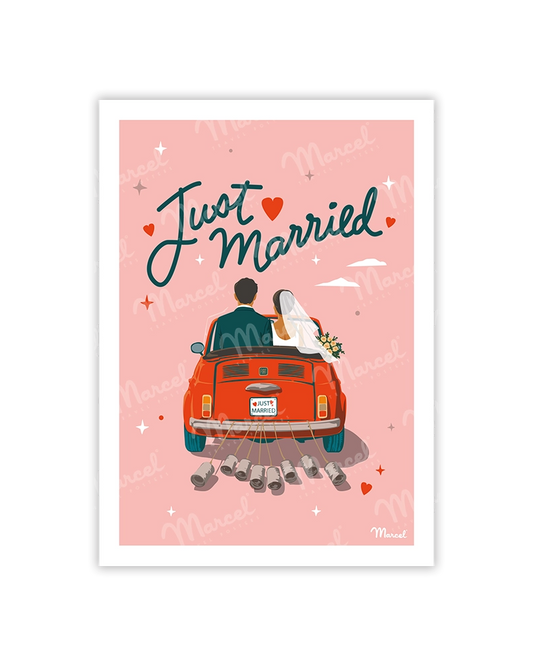Carte de Voeux "Just Married"