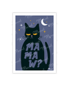 Carte de Voeux "Chat grincheux"
