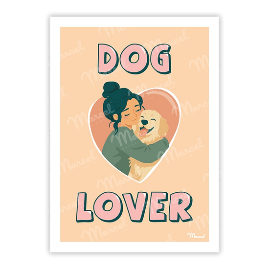Carte de Voeux "Dog Lover"