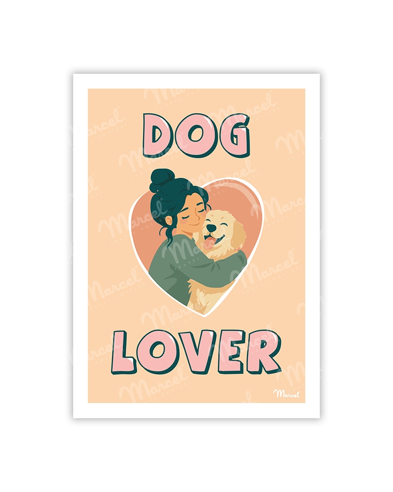 Carte de Voeux "Dog Lover"