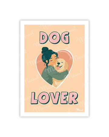 Carte de Voeux "Dog Lover"