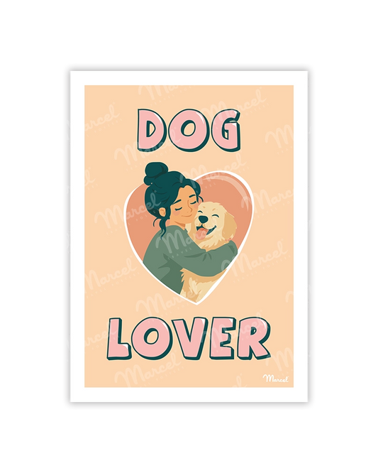 Carte de Voeux "Dog Lover"