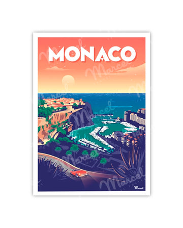 MONACO Postcard