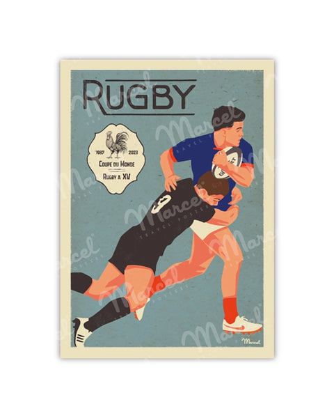 Timbre France Yvert No 4080 Coupe du monde de rugby en France