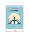 Travel Color Postcard "Breton Swimming Pool"