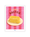 Travel Color Postcard "Breton Butter"