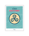 Travel Color Postcard "Breton Cross"