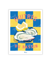Carte postale Travel Color "Huitres du Bassin"