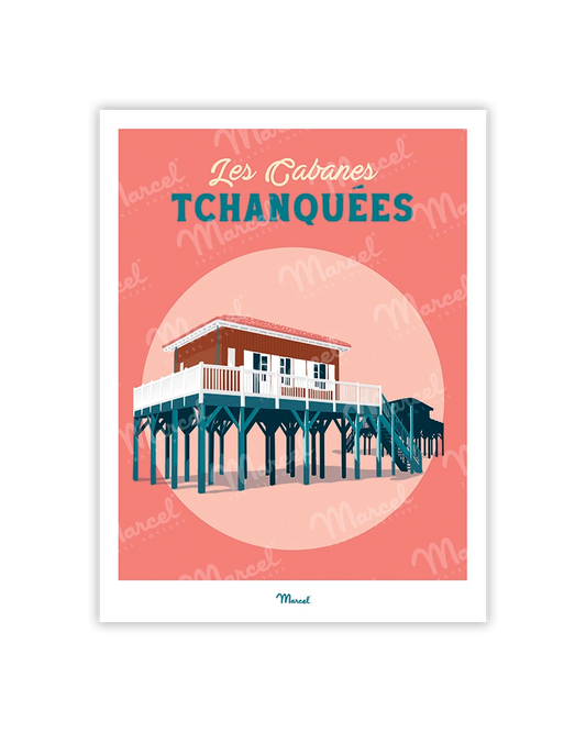 Carte postale Travel Color ARCACHON "les Cabanes Tchanquées"