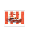 Carte postale Travel Color "les Pinasses rouges du Bassin"