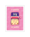 Love Postcard "Sardines"