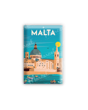 Magnet MALTE "Souvenir from Valletta"