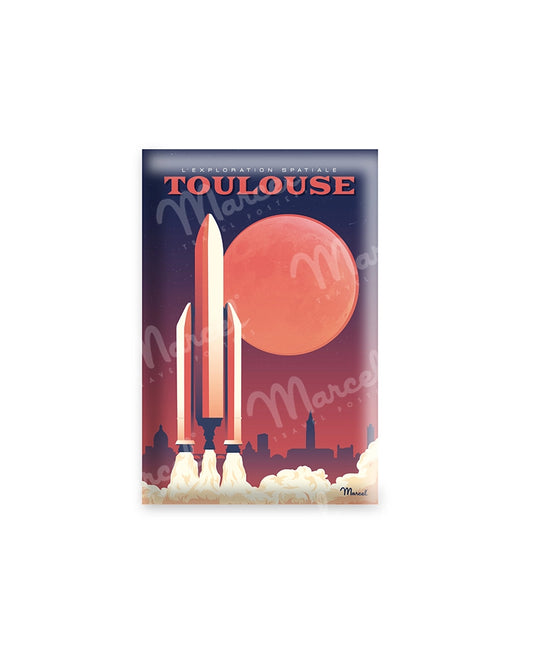 Magnet TOULOUSE "L’Exploration Spatiale"