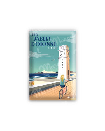 Magnet LES SABLES D'OLONNE "L'Horloge"
