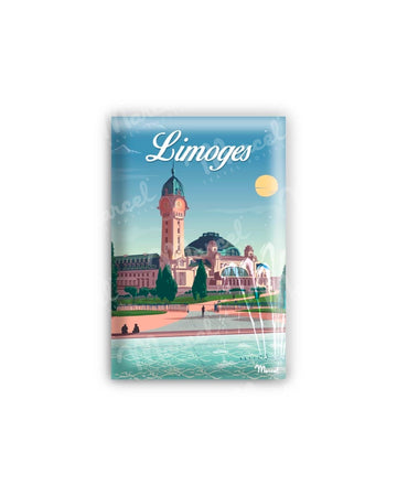 Magnet LIMOGES "Gare des Bénédictins"