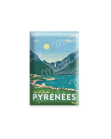 Magnet PYRENEES "Lake Gaube"