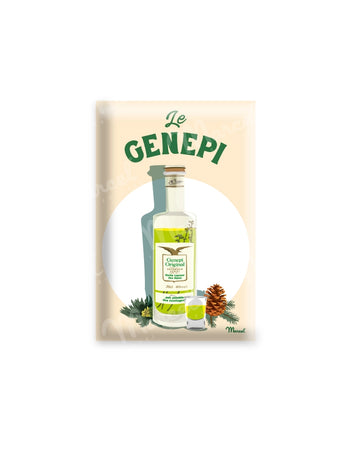 Magnet Travel Color "Le Genepi"