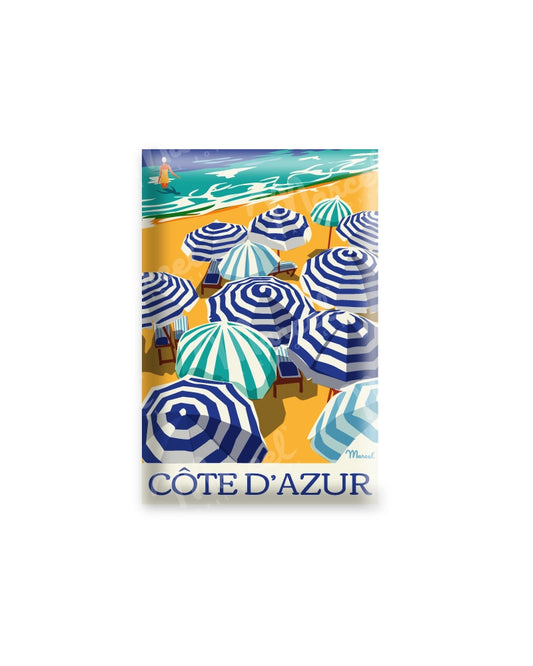 Magnet CÔTE D’AZUR "Les Parasols"