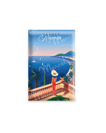 Magnet FRENCH RIVIERA "The Balcony"