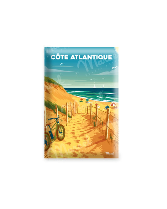 Magnet CÔTE ATLANTIQUE "Les Dunes"