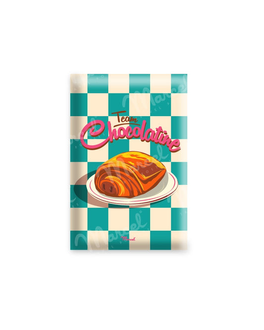 Magnet Travel Color "Team chocolatine"