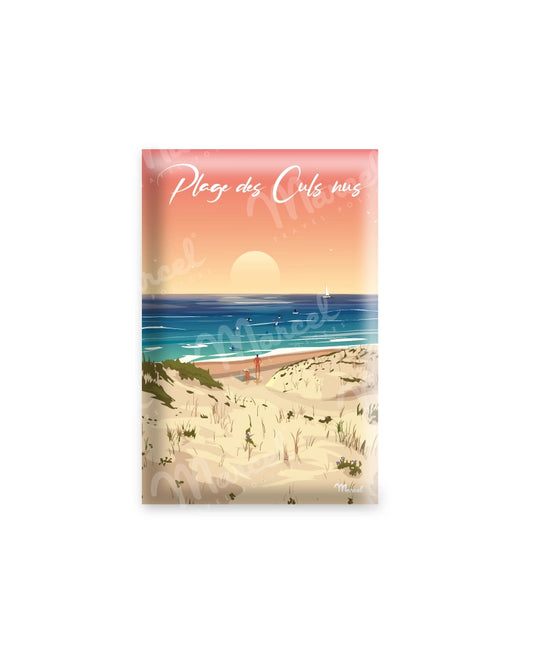 Magnet "Plage des Culs Nus"