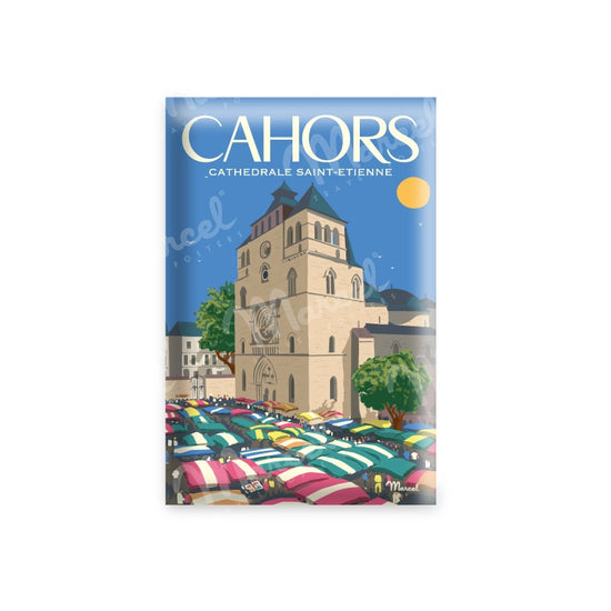 magnet de la ville de cahors