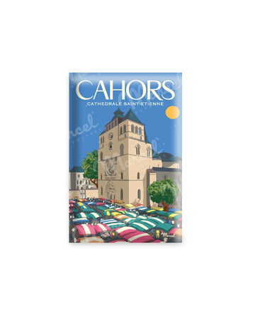 magnet de la ville de cahors