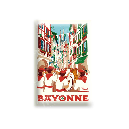 Magnet BAYONNE "Les Fêtes"