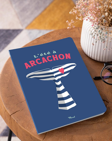 Carnet de notes A5 144 pages ARCACHON "Baleine"