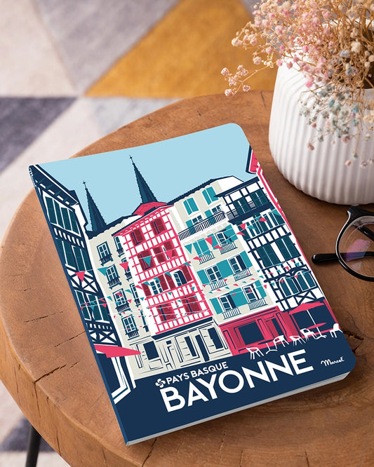 Carnet de notes A5 144 pages BAYONNE "Rue Argenterie"