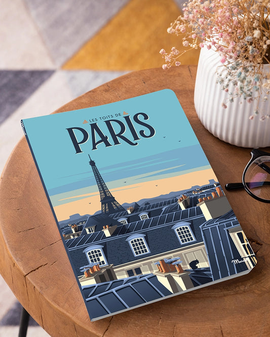 Carnet de notes A5 144 pages PARIS "Les Toits"