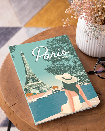 A5 notebook, 144 pages, PARIS "My Love"