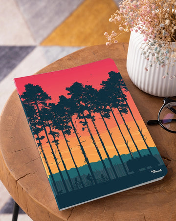 Carnet de notes A5 144 pages LANDES "Les Pins"
