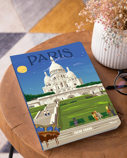 A5 notebook, 144 pages, PARIS "Sacré-Cœur"