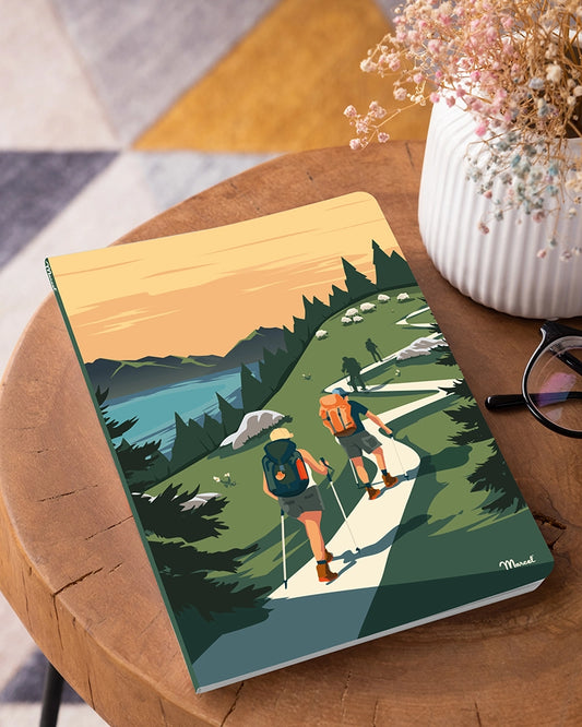 Carnet de notes A5 144 pages "La Randonnée en Montagne"