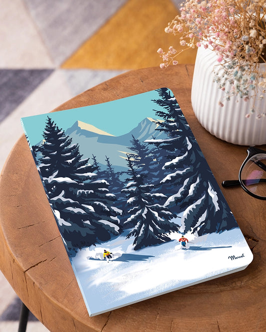 Carnet de notes A5 144 pages "Le Paradis Blanc"