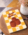 A5 notebook, 144 pages, BORDEAUX "Canelés"